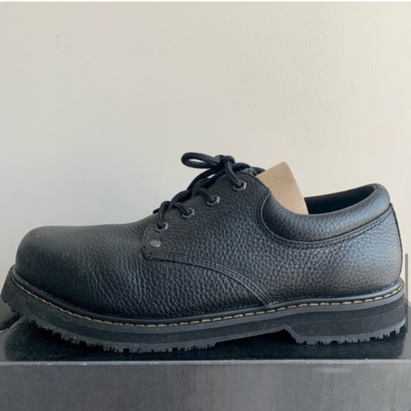 𝅺dr. Scholl’s Anti Slip Leather Oxford Work Shoes - Picture 10 of 16